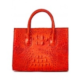 Túi Xách Tay Nữ Da Cá Sấu MILLIE TOP